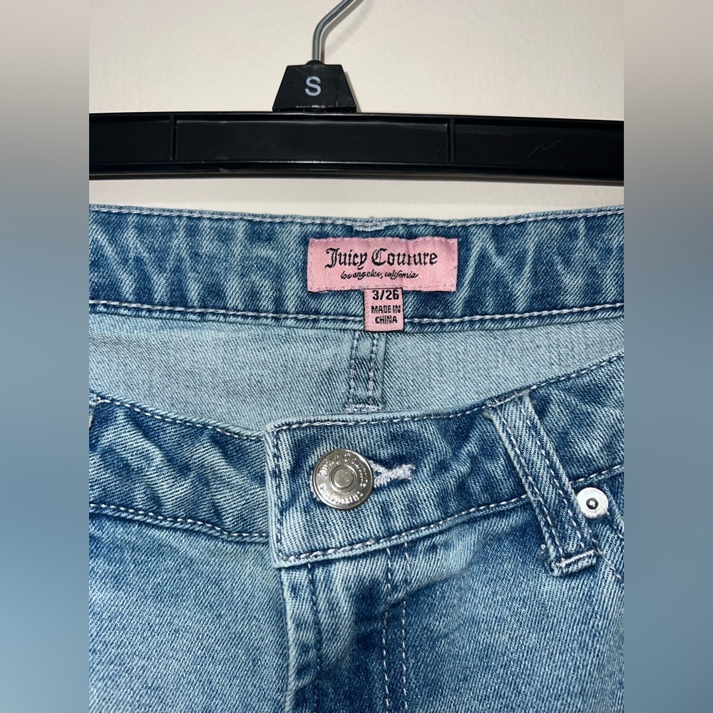 Juicy Couture Blue Flare & Wide Leg Jeans - Picture 4 of 5